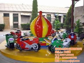 摩托竞赛 郑州金山游乐设备厂 双人旋转摩托竞赛