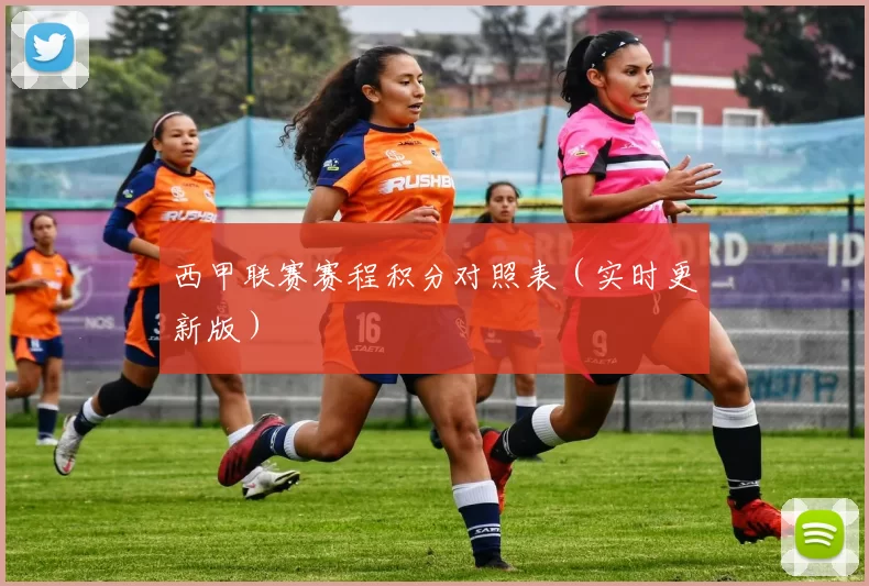 西甲联赛赛程积分对照表（实时更新版）