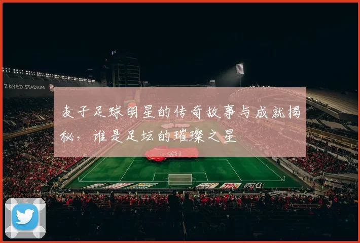 麦子足球明星的传奇故事与成就揭秘，谁是足坛的璀璨之星