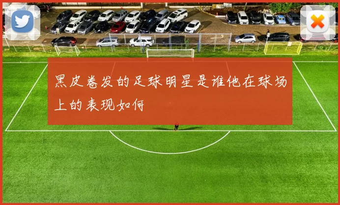 黑皮卷发的足球明星是谁他在球场上的表现如何
